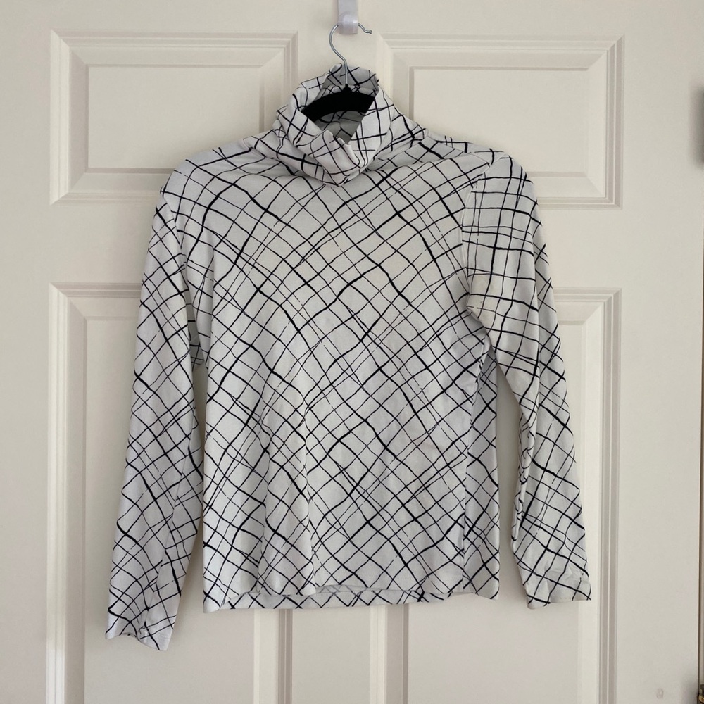 Cozy 90s Liz Claiborne cotton turtleneck size S